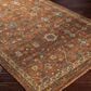 Surya Reign 8" x 10" Dark Brown, Black, Beige, Dusty Pink, Blue and Medium Green Area Rug, , large