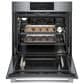 Bosch 800 Series 2-Piece Kitchen Package with Stainless Steel 4.6 Cu. Ft. Single Wall Oven and Black 36" Electric Cooktop, , large