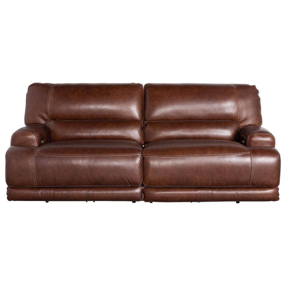 Sienna Designs Power Reclining Sofa with Power Headrest in Longhorn