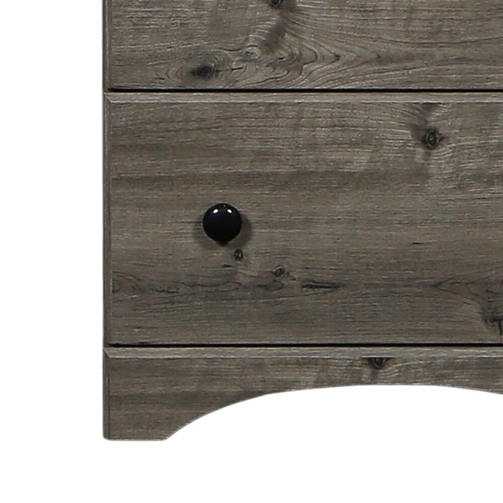 Lemoore 5 Drawer Quality Chest in Weathered Grey Ash, , large