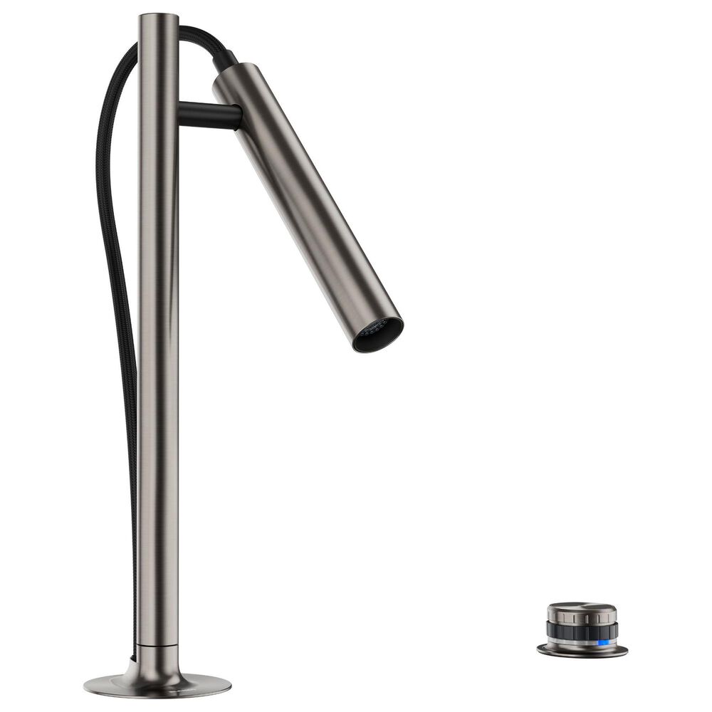 Blanco Luneoo Pull Down Kitchen Sink Faucet in Satin Platinum, , large