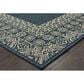 Oriental Weavers Latitude 1503B 3"3" x 5" Blue Area Rug, , large