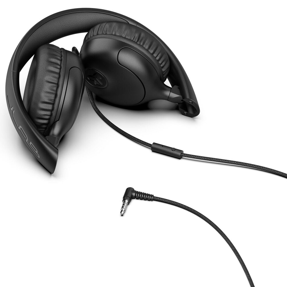 JLab Studio 2 Wired On-Ear Headphones in Black, , large