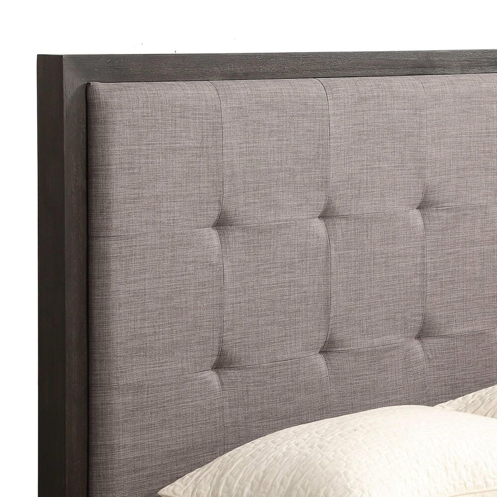 Urban Home Oxford California King Platform Bed in Basalt Grey, , large