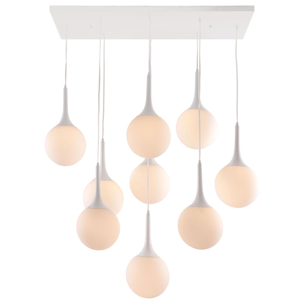 Zuo Modern Epsilon Ceiling Lamp in White, , large