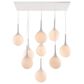 Zuo Modern Epsilon Ceiling Lamp in White, , large