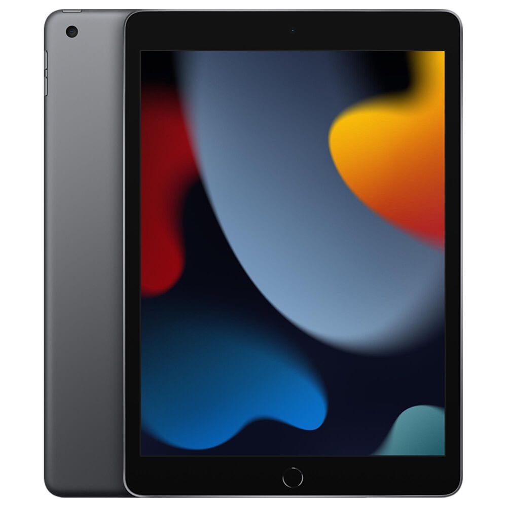 Apple 10.2" iPad 9th Generation (Latest Model) with Wi-Fi - 64GB - Space Gray with 2-Year AppleCare+, , large