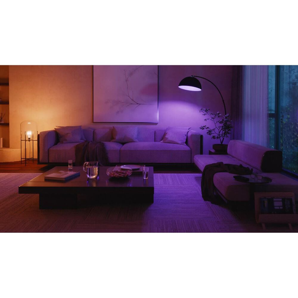 Phillips Hue 75-Watt A19 E26 Smart LED Bulb in White, , large