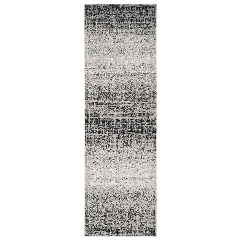Safavieh Adirondack ADR116A 2&#39;6&quot; x 10&#39; Silver and Black Runner, , large