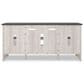 Ashley Dorrinson 60" TV Stand in Gray and Antique White, , large