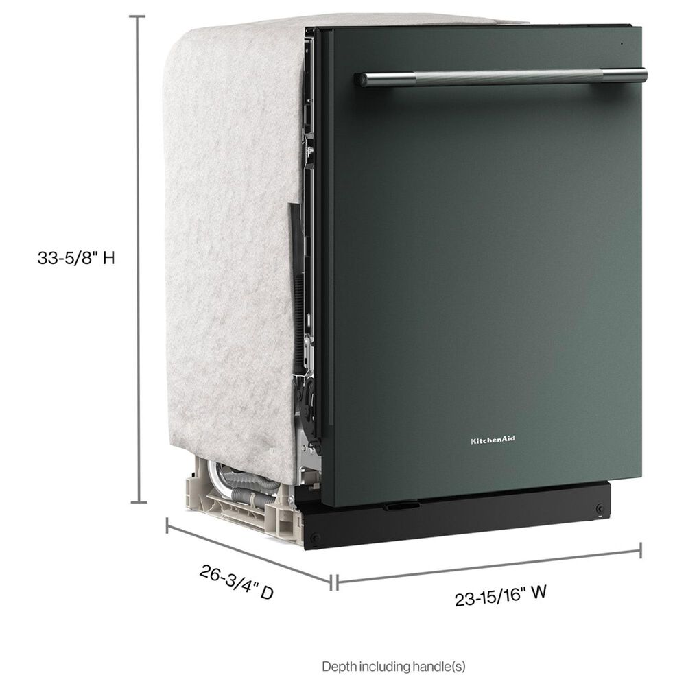 KitchenAid 24&quot; Third Rack Dishwasher with Bar Handle, Advanced ProDry System and Ultra-Bright LED Lighting in Juniper, , large