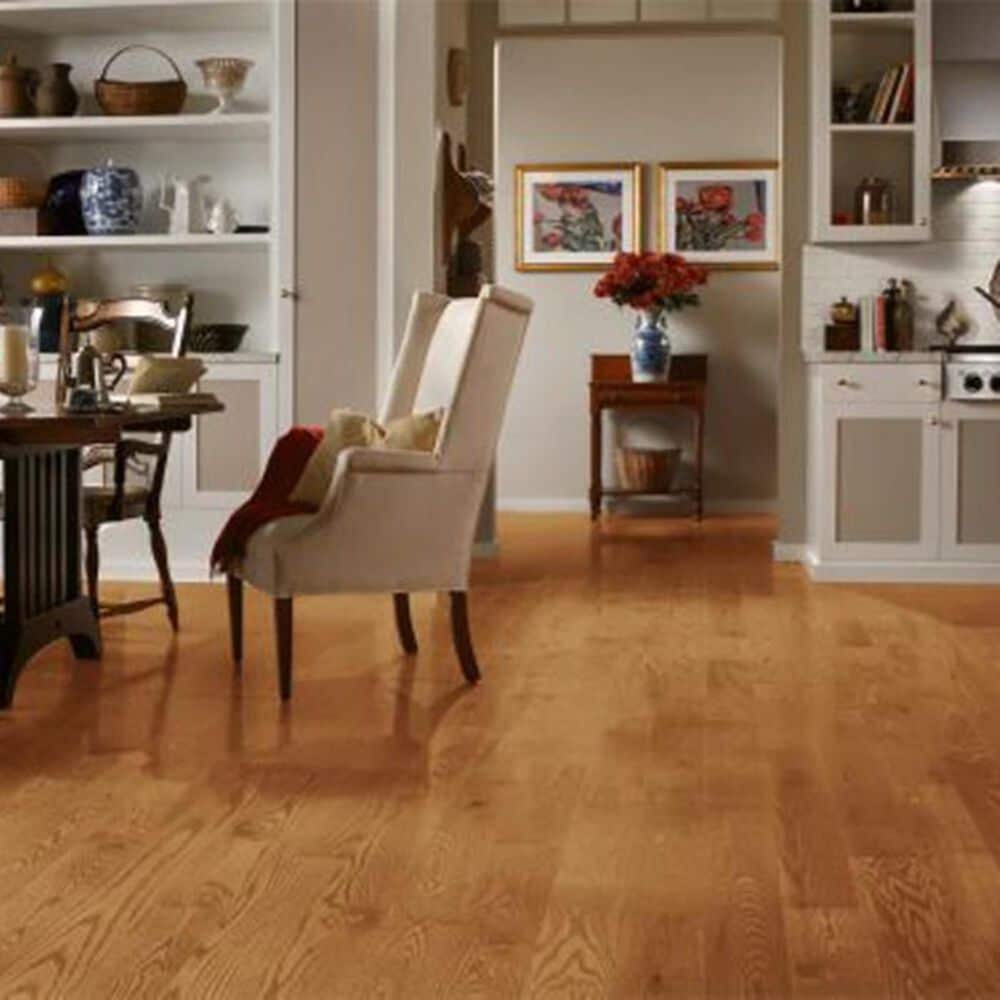 Bruce Dundee Wide Plank Butterscotch Oak Hardwood, , large