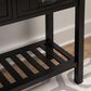 Linon Home Decor Blume 4-Drawer Console in Antique Black, , large