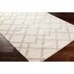Surya Gavic 2" x 3" Medium Gray, Ivory and Light Beige Area Rug, , large