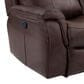 Oxford Furniture Manual Reclining Loveseat in Brazil Cocoa, , large