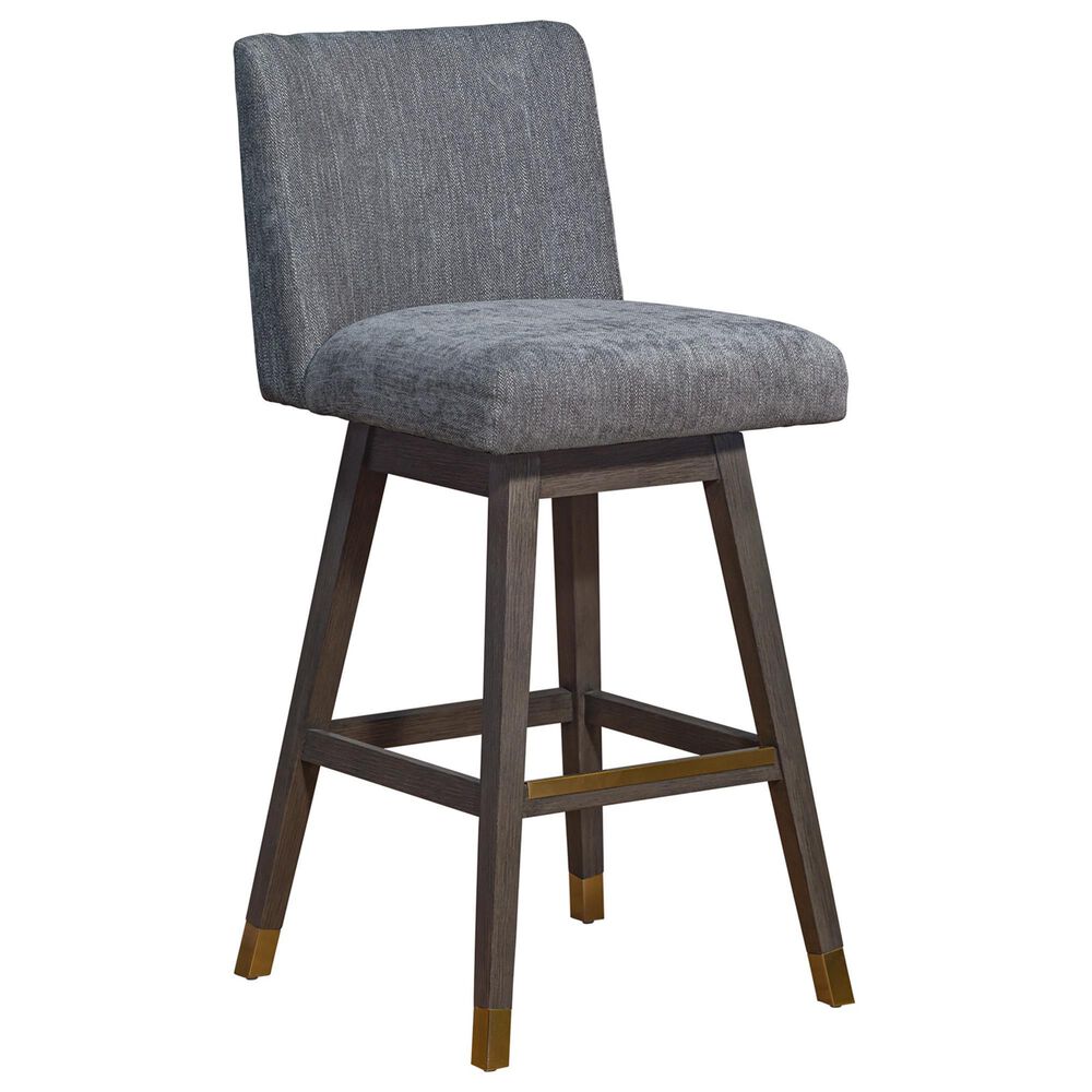 Blue River Basila Swivel Counter Stool in Gray, , large