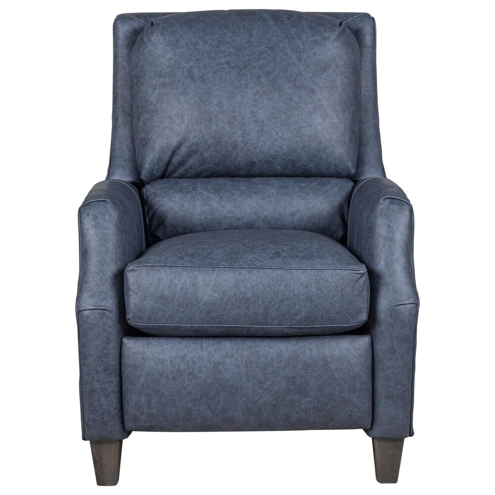 Smith Brothers Manual Pressback Recliner in Navy, , large