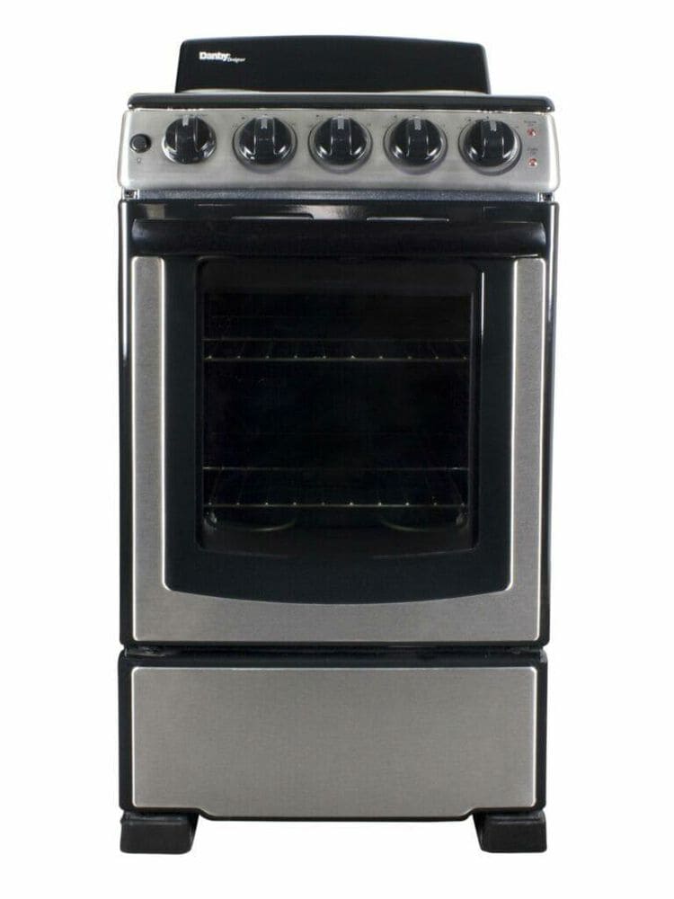 Danby 20" Freestanding Electric Range in Stainless Steel, , large