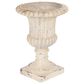 Hearth and Haven Outdoor Garden Urn Planter in Antique White, , large