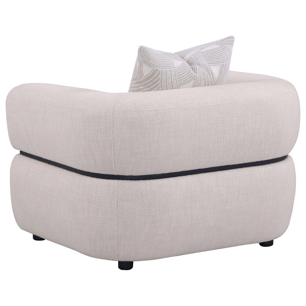 Coaster Jeanette Accent Arm Chair in Beige, , large