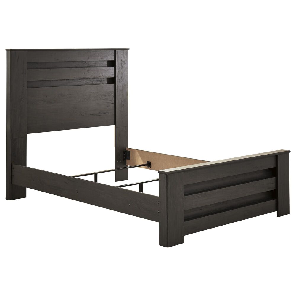 Ashley Brinxton 3-Piece Full Panel Bed Set in Dark Charcoal, , large