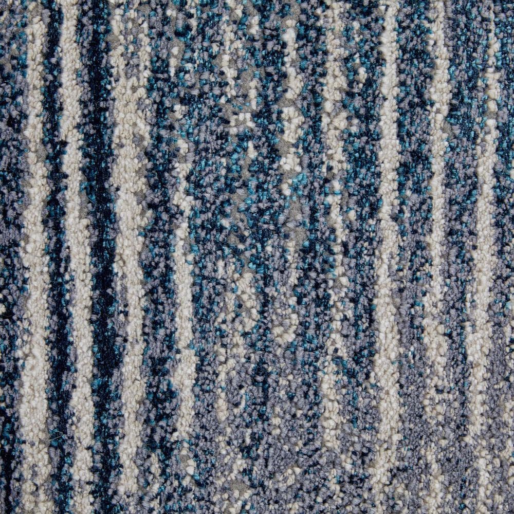 Feizy Indio 2&#39;10&quot; x 7&#39;10&quot; Navy and Blue Runner, , large