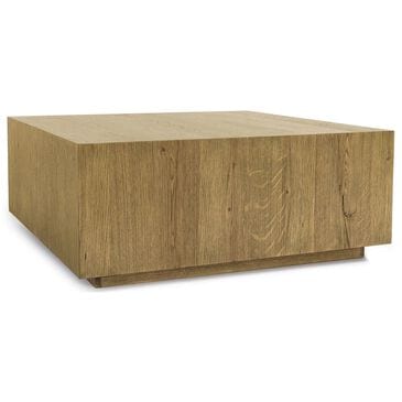 Classic Home Layne Coffee Table with Casters in Light Brown, , large