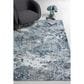 Kas Oriental Rugs Roxy Galaxy 7"6" x 10" Grey and Blue Area Rug, , large