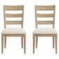 Emerald Home Furnishings Pacific Grove Side Chair in Sand Dune (Set of 2), , large