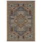 Oriental Weavers Legacy LGY04 Rust and Blue 6"7" x 9"6" Area Rug, , large