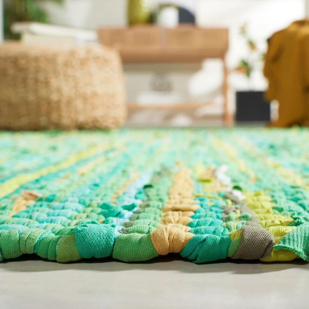 Safavieh Montauk MTK251 8&#39; x 10&#39; Green Area Rug, , large