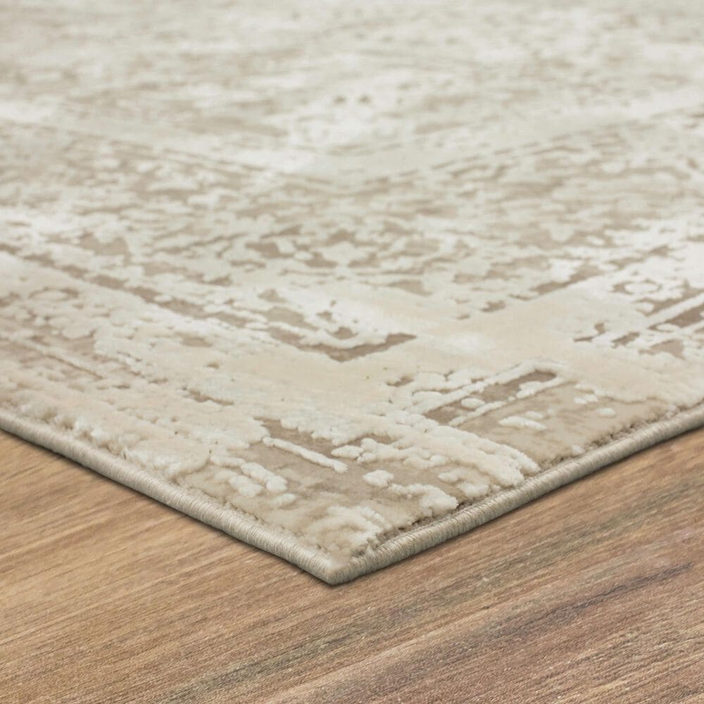 Karastan Tryst R1084 8' X 11' Vinci Cream 8' x 11' Area Rug, , large