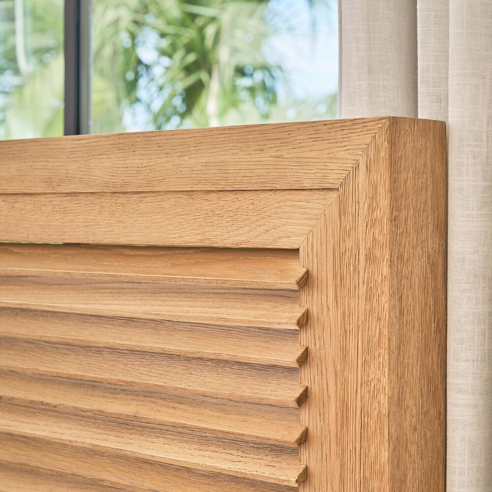 Universal Furniture Weekender 5-Piece King Panel Bedroom Set in Sand Dune and Natural, , large