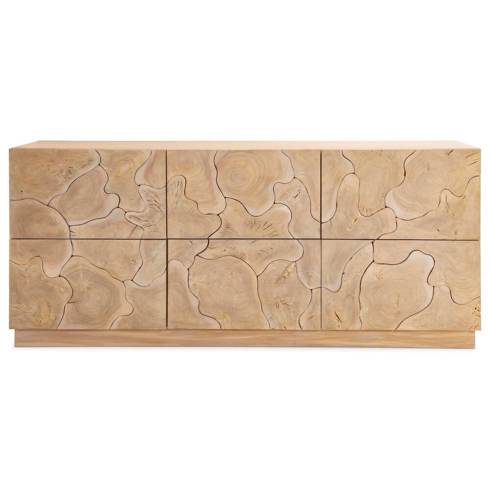 Bernhardt Calavaras 6-Drawer Dresser in Bleached Teak, , large