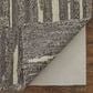 Feizy Navaro 3"6" x 5"6" Charcoal and Ivory Area Rug, , large
