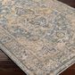 Surya Aspendos APS-2323 10" x 13"11" Teal, Mustard, Black, Medium Gray, Charcoal and Light Beige Area Rug, , large