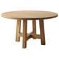 Arista Wood Fulton 5-Piece Round Dining Set in Brown, , large