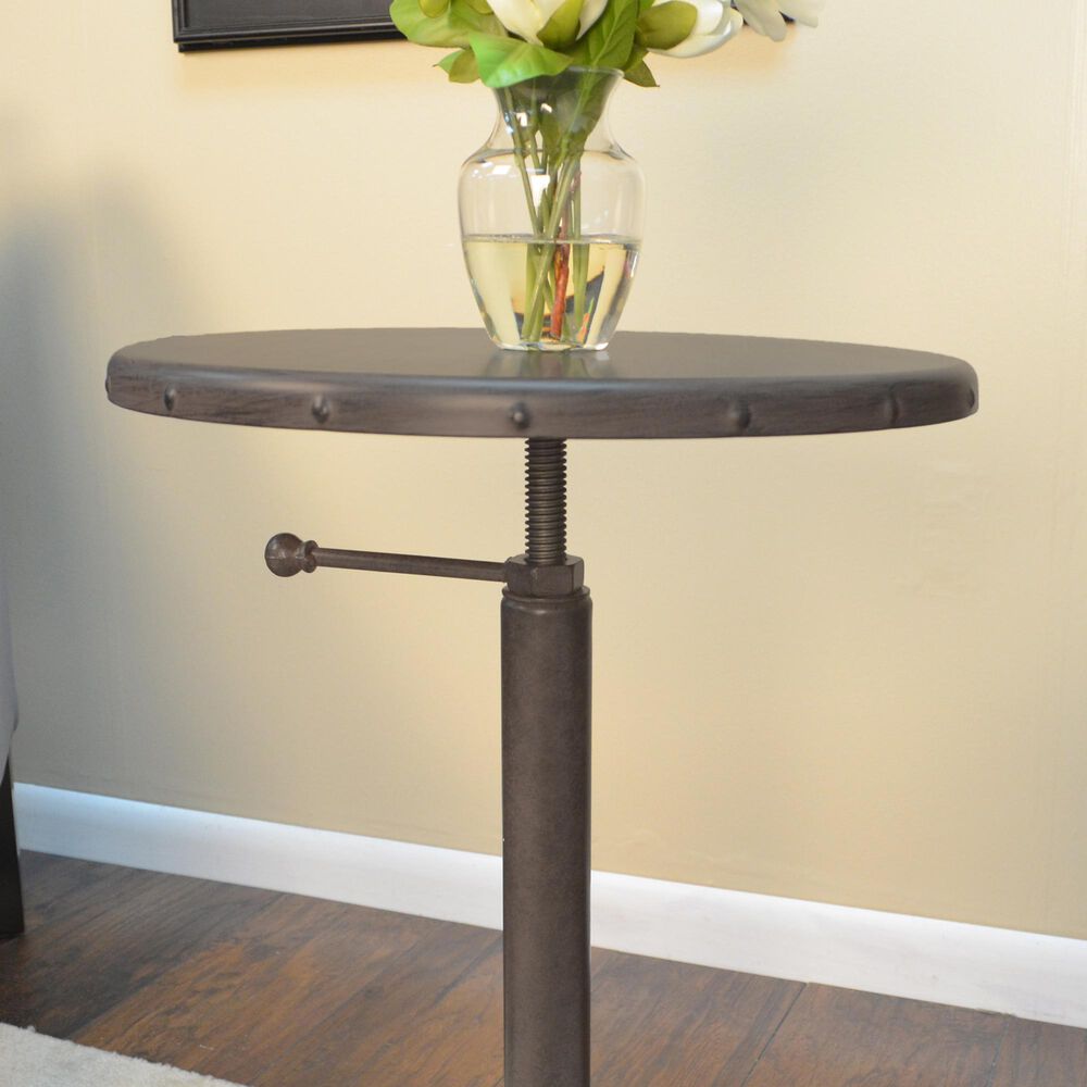 Carolina Chair and Table Irene Adjustable Vintage Table in Industrial, , large