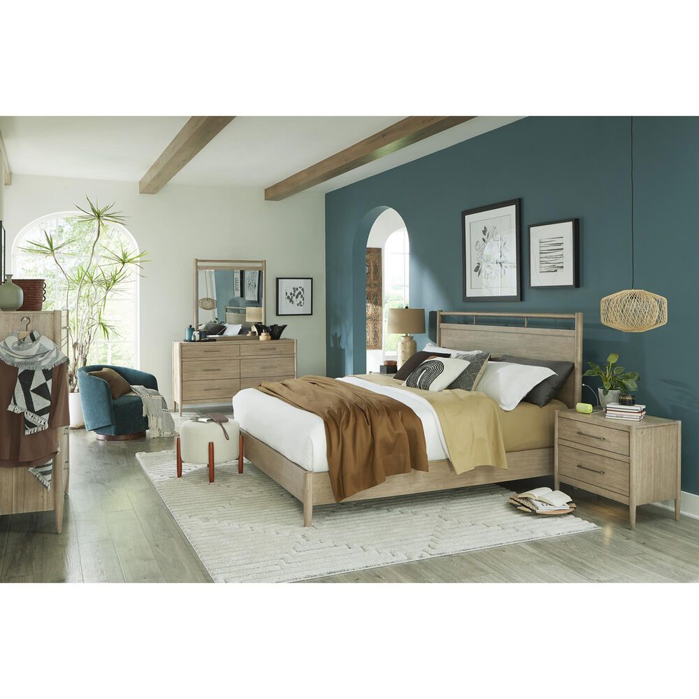 Aspen Furniture, Inc.  Shiloh 3 Piece Queen Bedroom Set in Champagne, , large