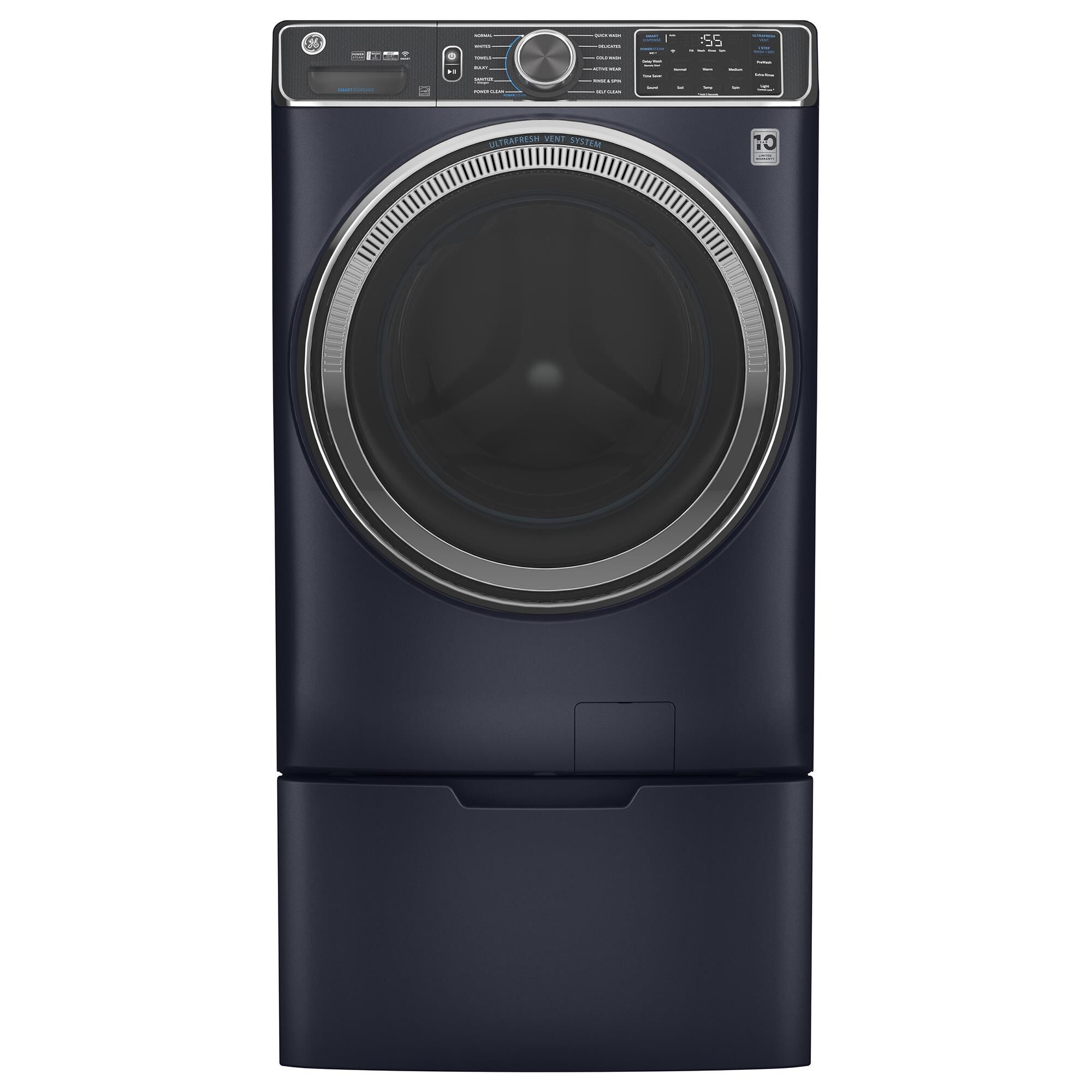 Ge blue 2025 washer and dryer