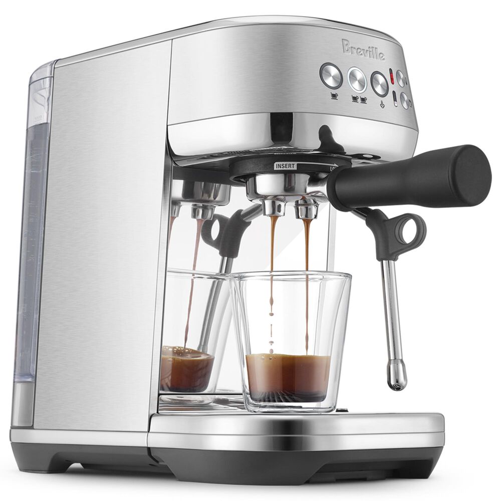 Breville Bambino Plus 64 Oz Espresso Maker in Brushed Stainless Steel, , large
