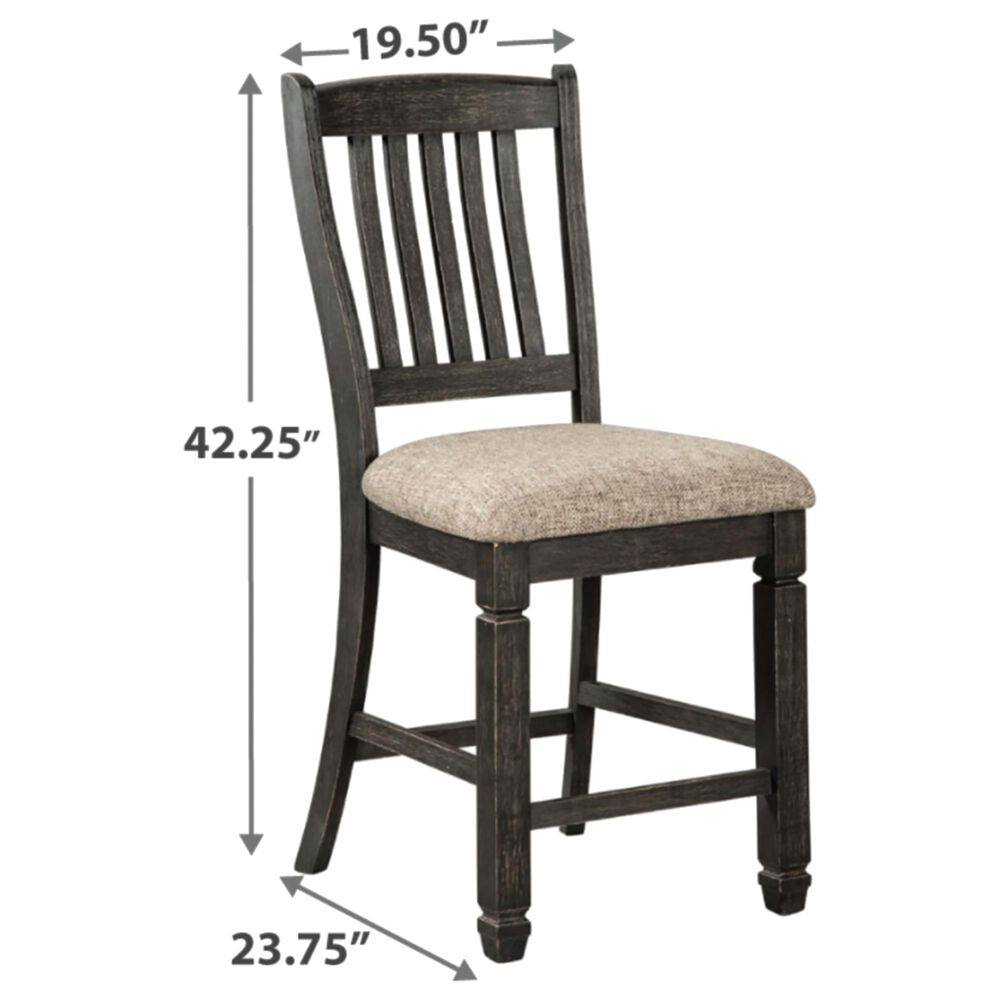 Ashley Tyler Creek Counter Stool in Grayish Brown &#40;Set of 2&#41;, , large