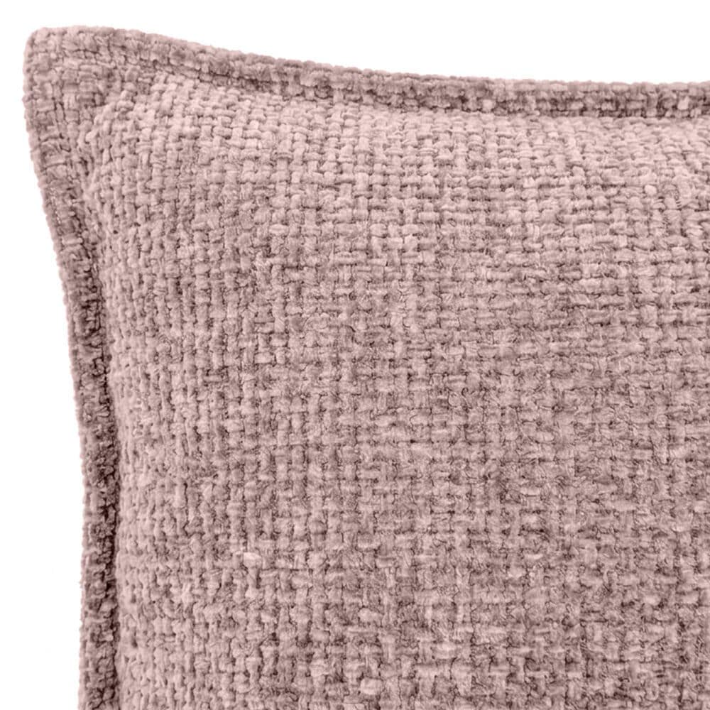 Chanasaya 20" Square Textured Accent Throw Pillow in Pink, , large
