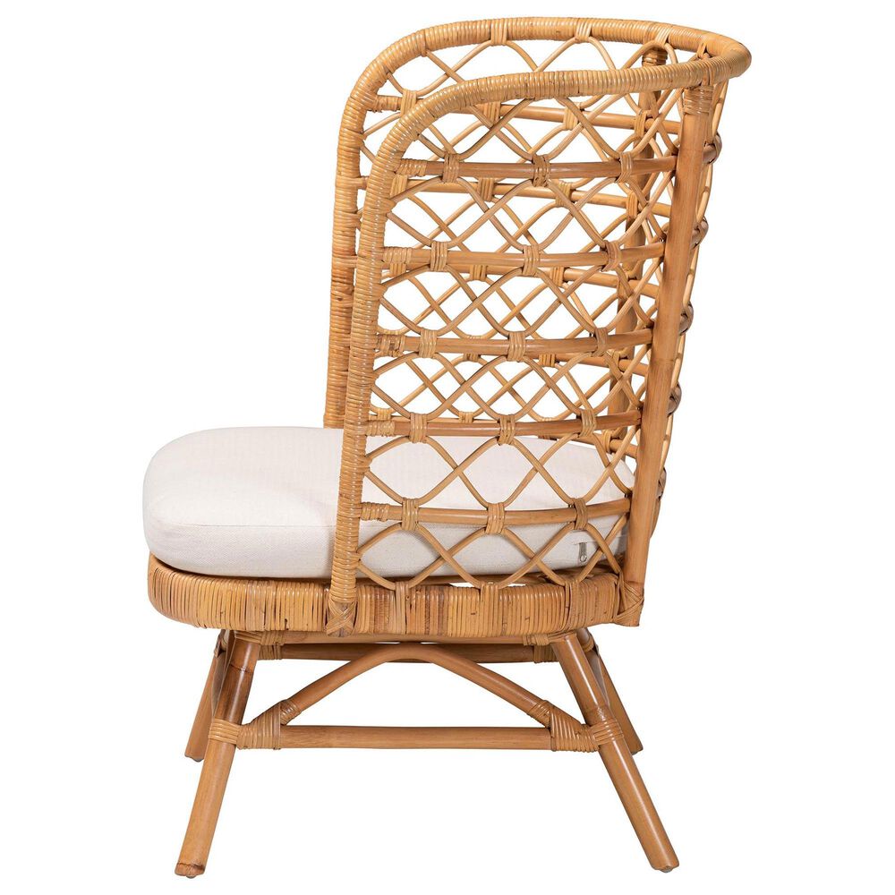 Baxton Studio Tania Accent Chair in Neutral, , large