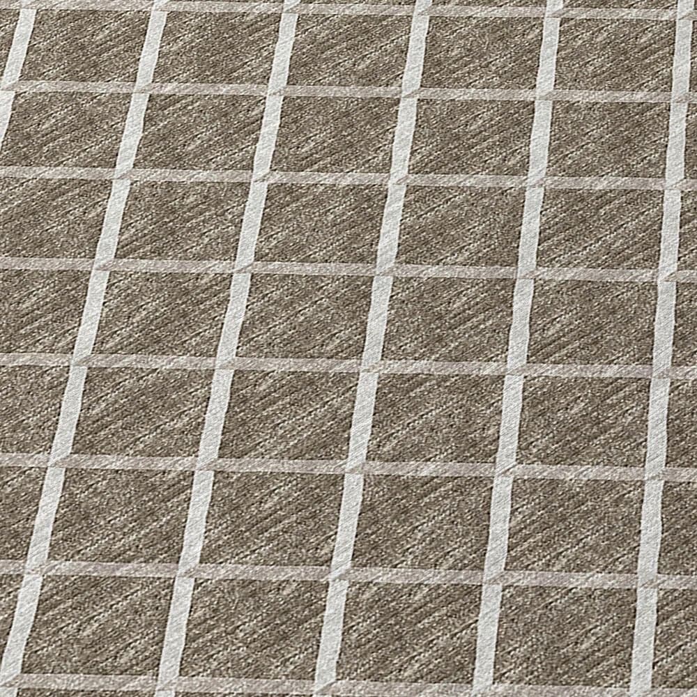 Dalyn Rug Company York 10&#39; Round Taupe Indoor/Outdoor Area Rug, , large
