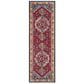 Safavieh Monaco MNC207C-212 2"2" x 12" Red/Turquoise Runner, , large