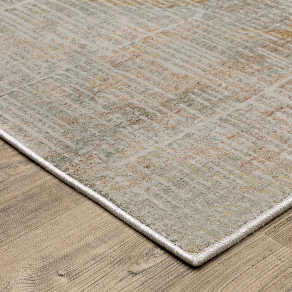 Oriental Weavers Mallory MAL09 Beige and Multicolor 3&#39;3&quot; x 5&#39; Area Rug, , large