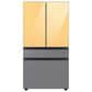 Samsung Bespoke Bespoke 4-Door French Door Refrigerator Bottom Panel in Stainless Steel, , large