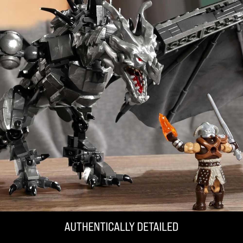 Mattel Skyrim Alduin The World Waster Building Set in Multicolor, , large