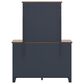 Ashley Landocken 5-Piece Full Bedroom Set in Brown and Blue, , large
